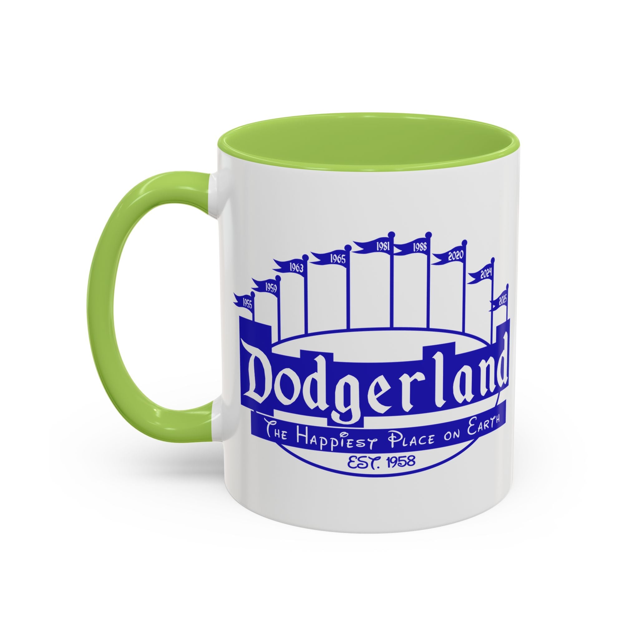 DodgerLAnd Logo Mug | Accent Coffee Mug 11oz or 15oz