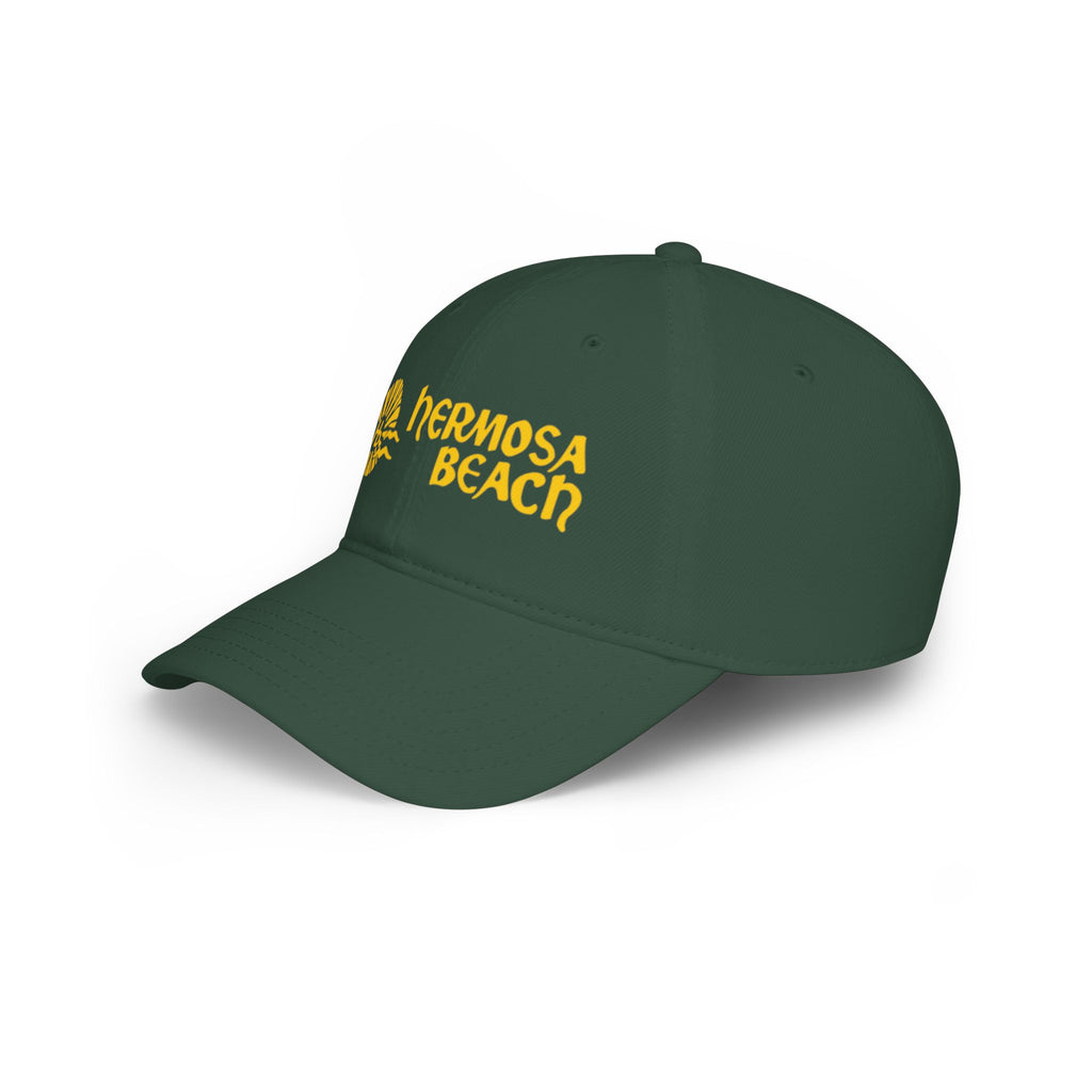 Hermosa Beach California / Low Profile Baseball Cap