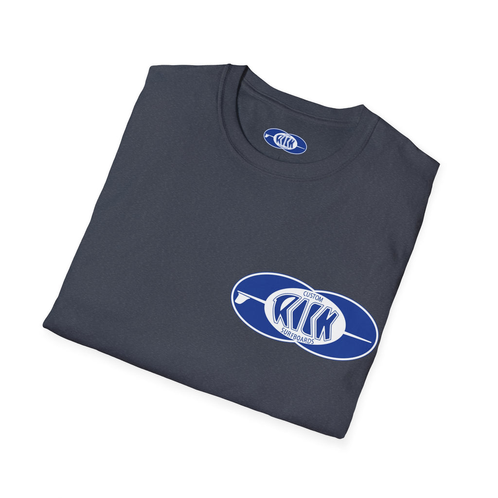 Rick Surfboards Graphic T-Shirt — Printed Front & Back (Multiple Colors)