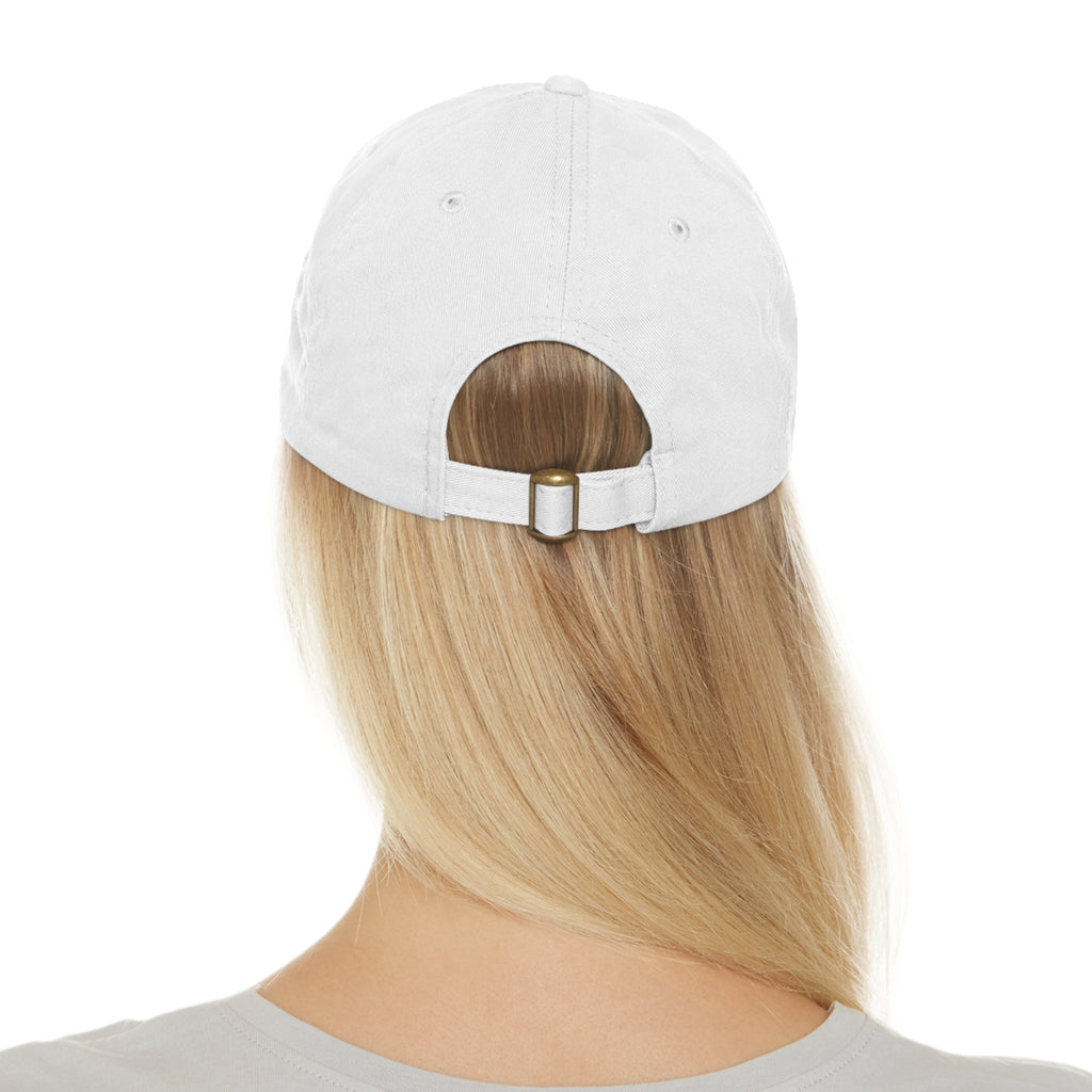 Volleyball Smiley Mom and Dad Hat — "South Bay Volleyball: It’s Awesome" Leather Patch