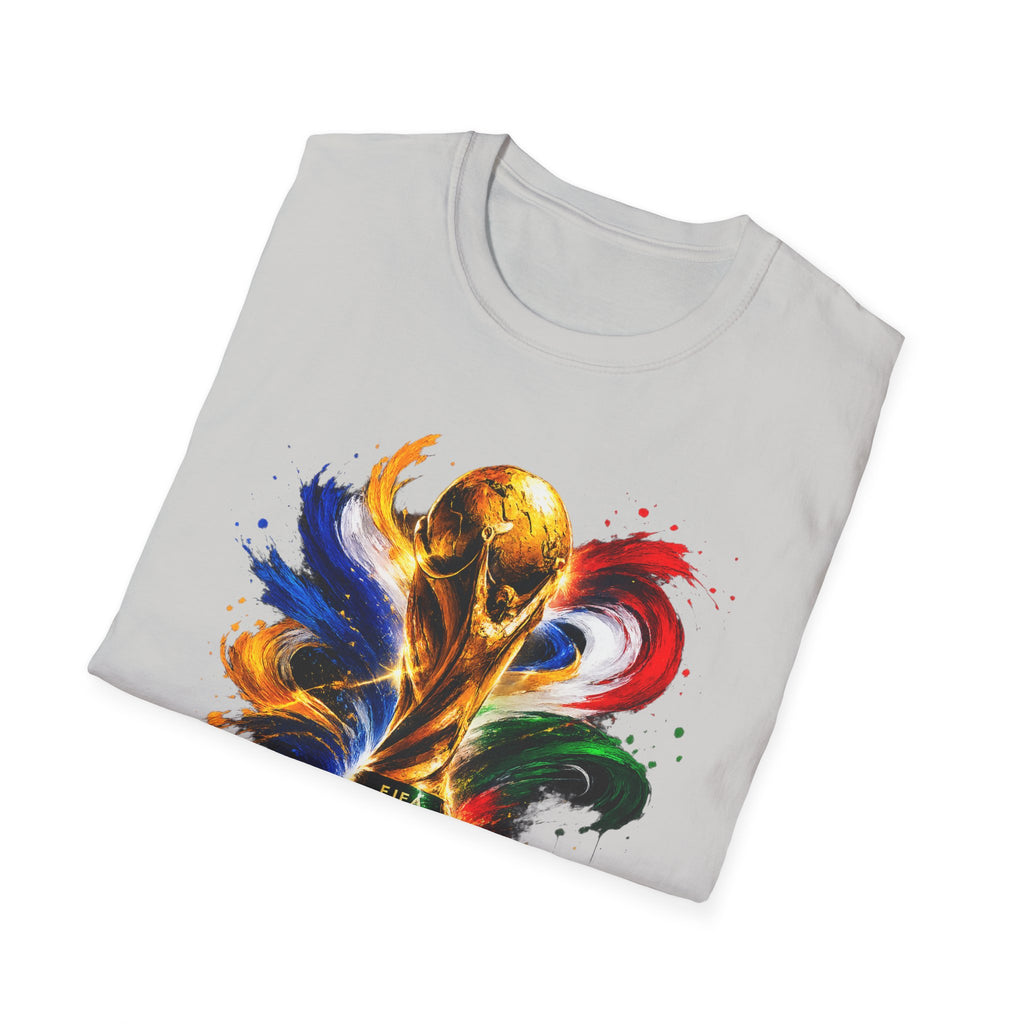 World Cup 2026 T-Shirt — Colorful FIFA Trophy Graphic