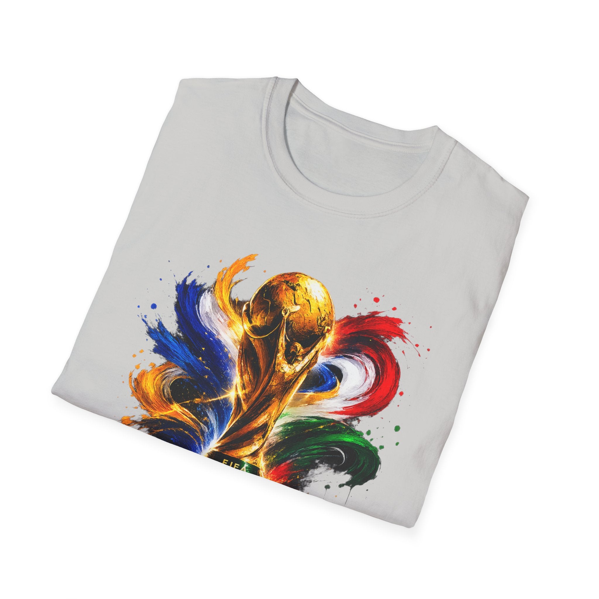 World Cup 2026 T-Shirt — Colorful FIFA Trophy Graphic