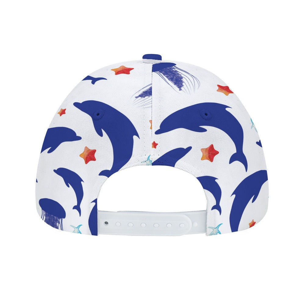 Dolphin Nautical Ocean Baseball Cap Free Shipping