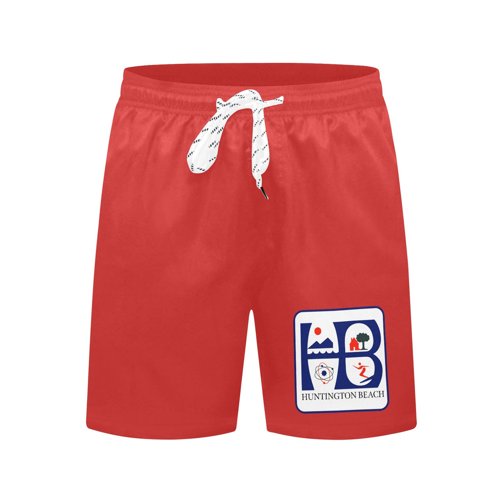 Huntington Beach Men's Mid-Length Beach Shorts