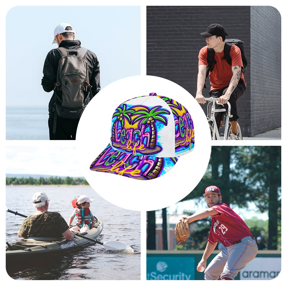 Beach Life - South Bay Sun Sand Sea Cap
