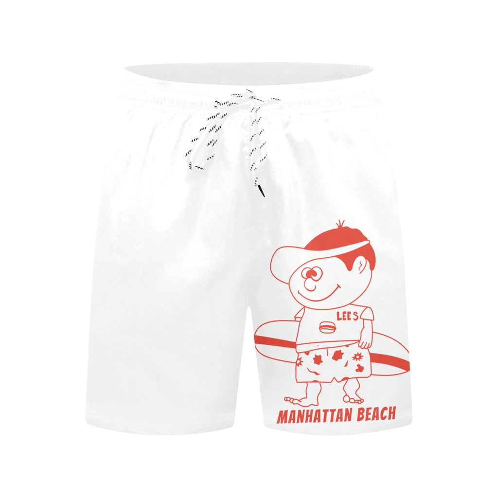 Greasy Lee's  Strand and Marine Men's Mid-Length Beach Shorts
