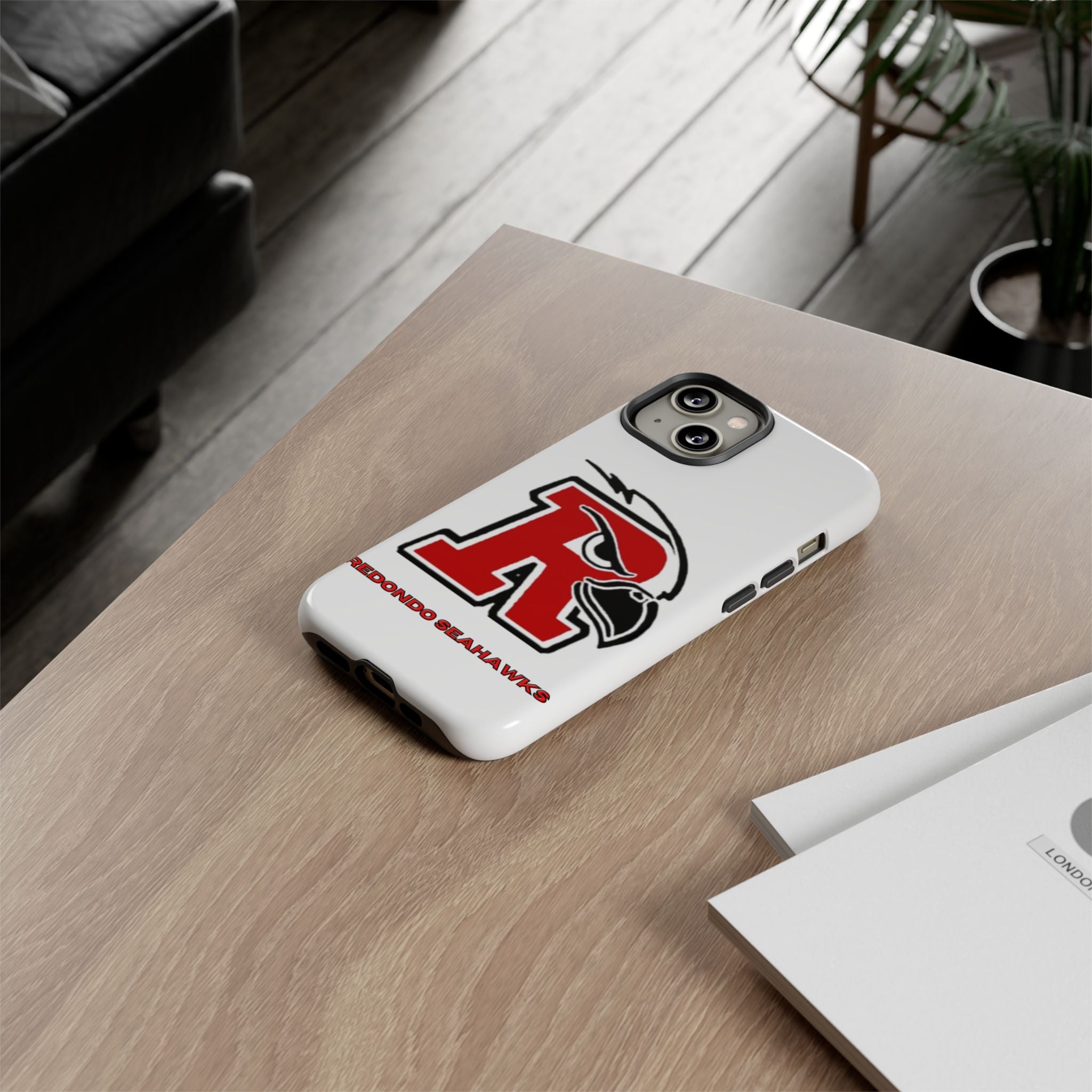 Redondo Union High School Redondo Beach California Tough Phone Cases - Protective Cover, Impact Resistant Shell, School Spirit Gift,