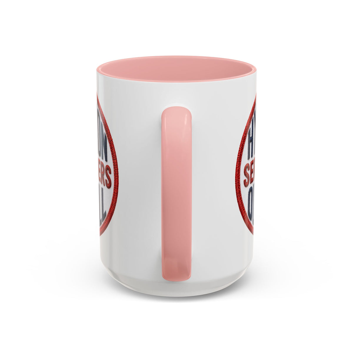 Accent Coffee Mug — "Hyperion Serenaders Outfall" Retro Patch Ceramic Mug (11/15oz)