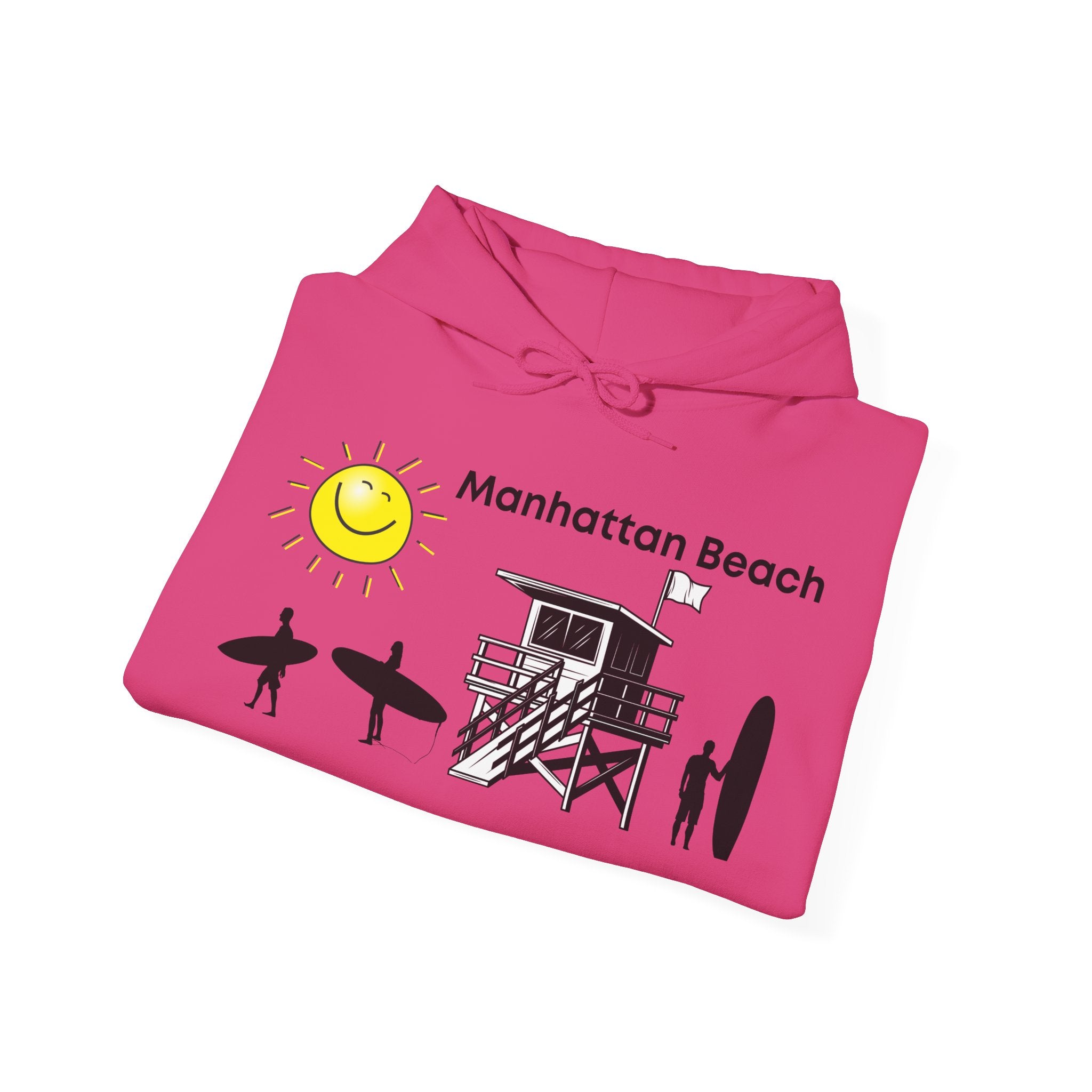 Manhattan Beach California Unisex Heavy Blend™ Hooded Sweatshirt