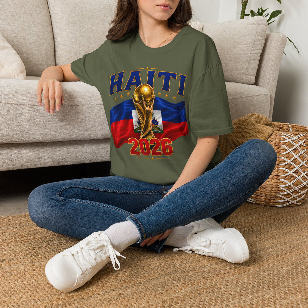 Haiti 2026 World Cup Trophy T-Shirt FIFA