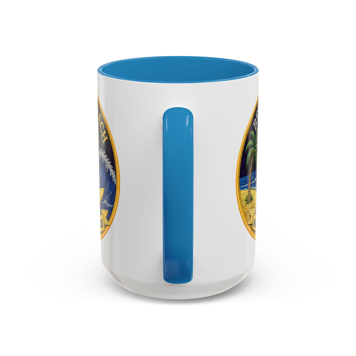Manhattan Beach Surf Mug — Bruce’s Beach Coffee Cup (11/15oz Accent)