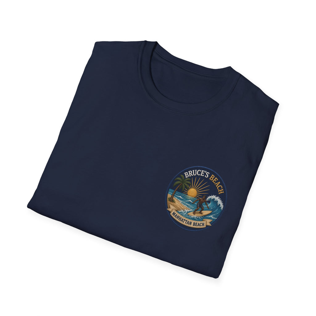 Bruce's Beach Manhattan Beach Surf Patch T-Shirt