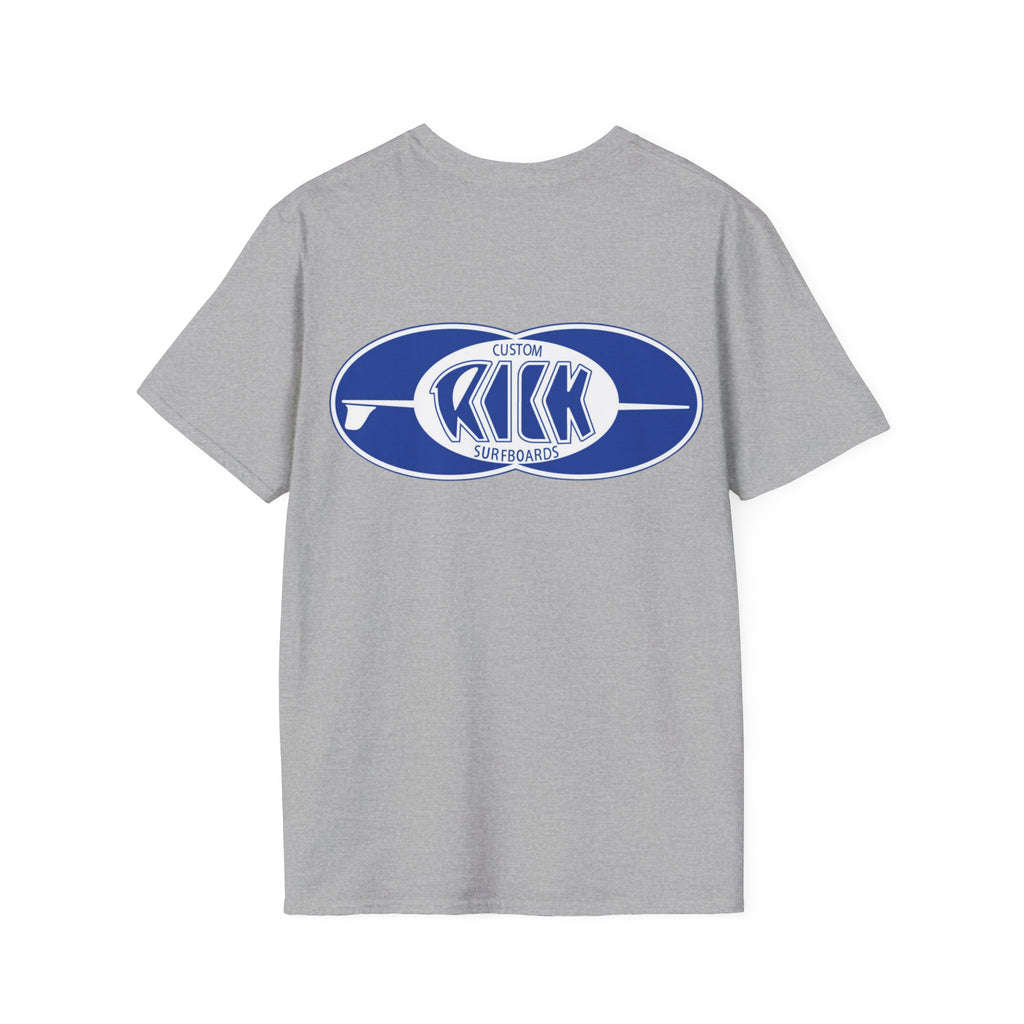 Rick Surfboards Graphic T-Shirt — Printed Front & Back (Multiple Colors)