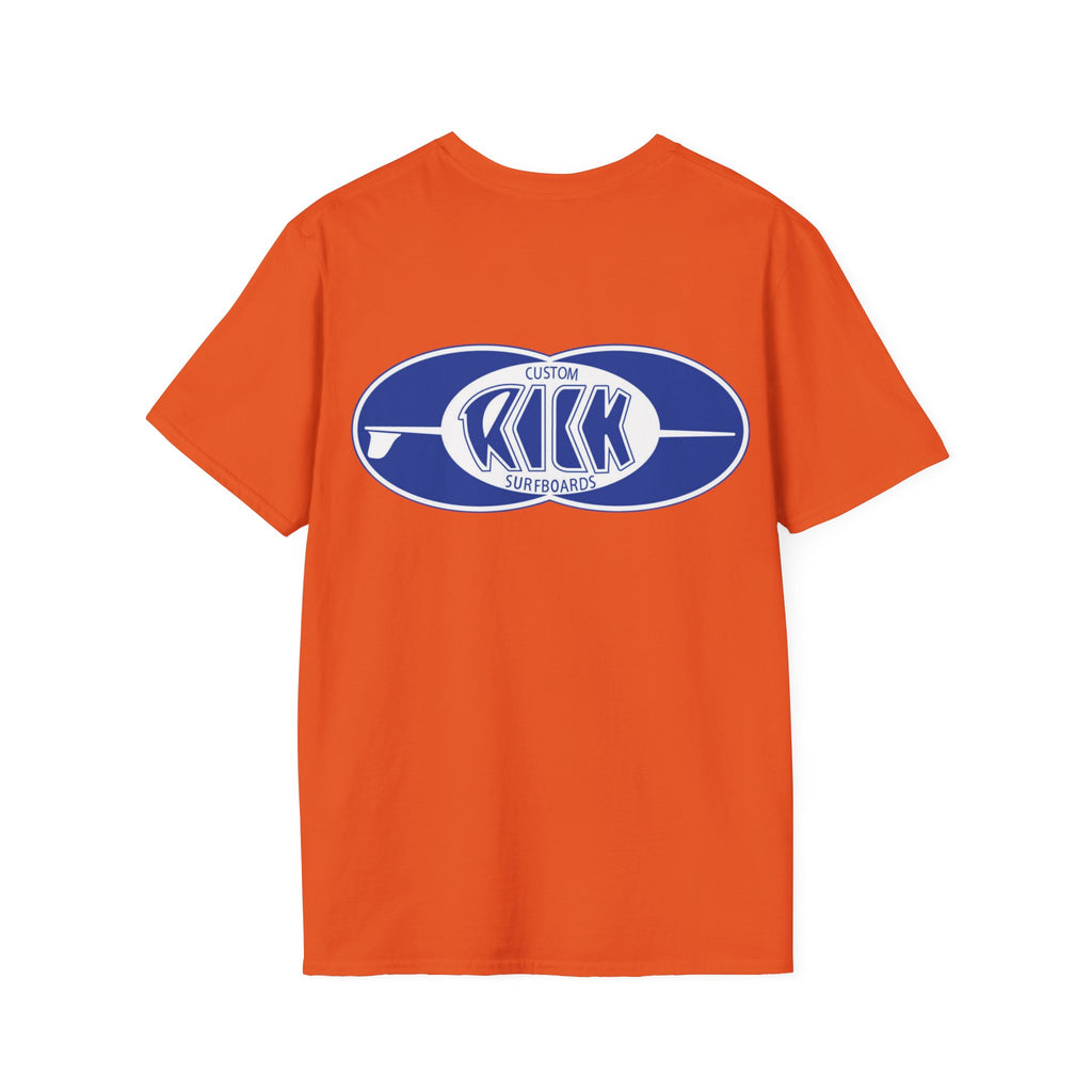 Rick Surfboards Graphic T-Shirt — Printed Front & Back (Multiple Colors)