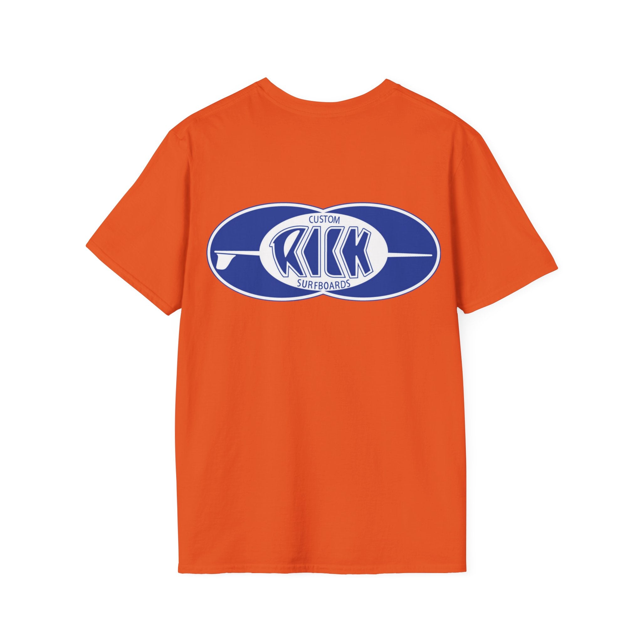 Rick Surfboards Graphic T-Shirt — Printed Front & Back (Multiple Colors)