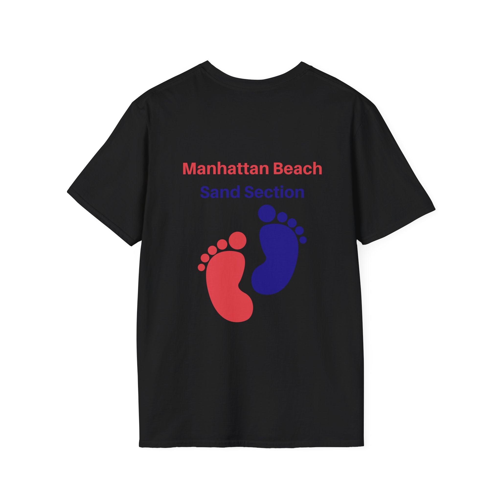 Sand Section - Manhattan Beach - California - Unisex Softstyle T-Shirt