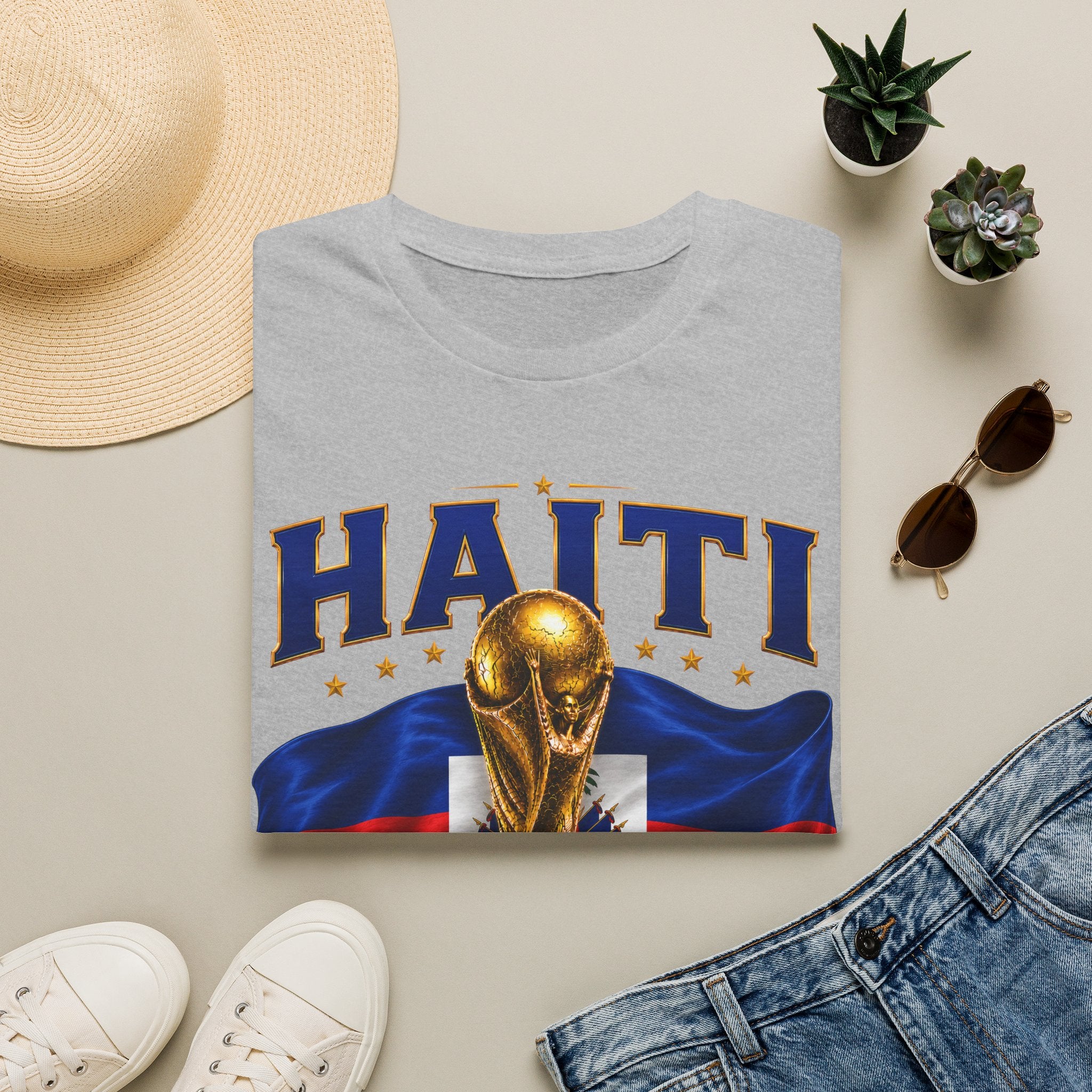 Haiti 2026 World Cup Trophy T-Shirt FIFA