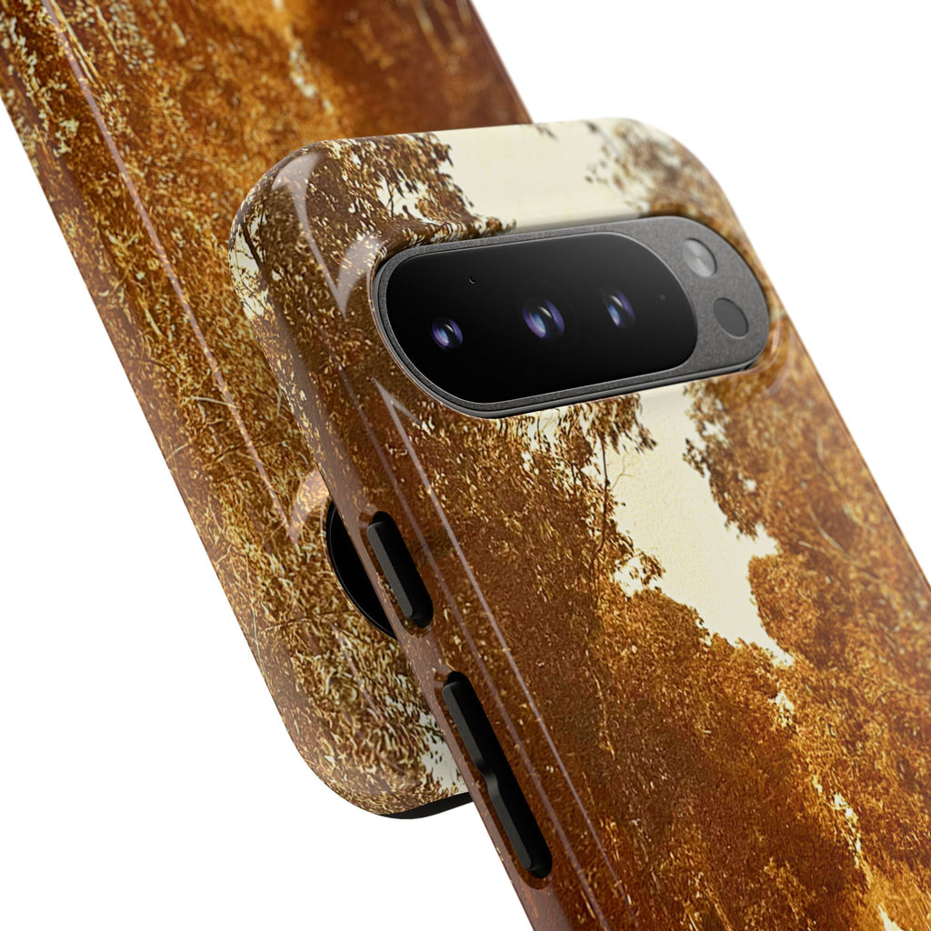 Phone Cases Manhattan Beach Rosecrans Ave Early 60's Tough Cases 90266 California, iPhone Samsung Google Pixel Protective Cover, Vintage