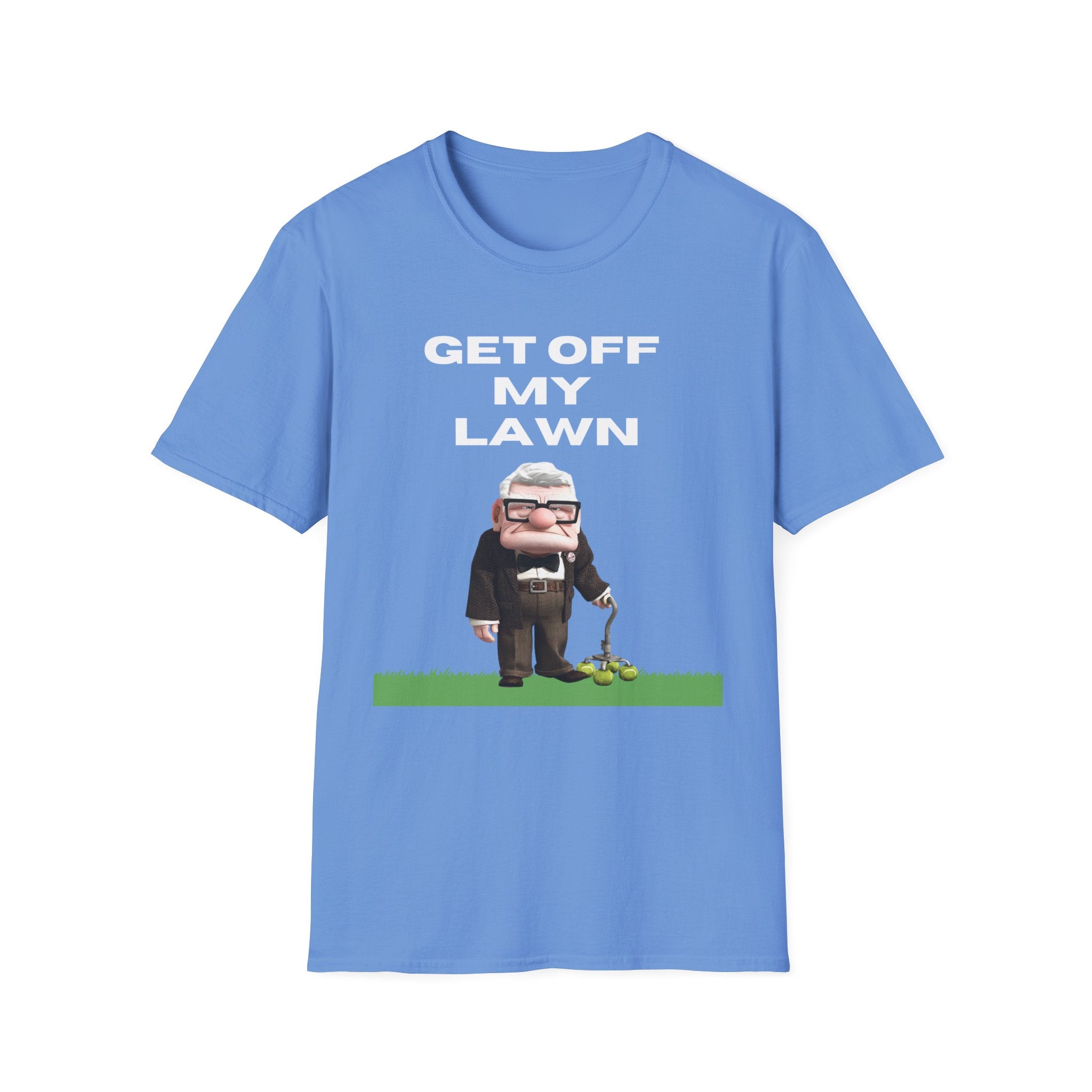 GET OFF My Lawn mens womans Softstyle T-Shirt
