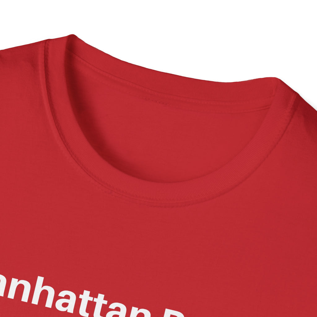 Marine Street Lifeguard Station Manhattan Beach  Mens and Womans Softstyle T-Shirt