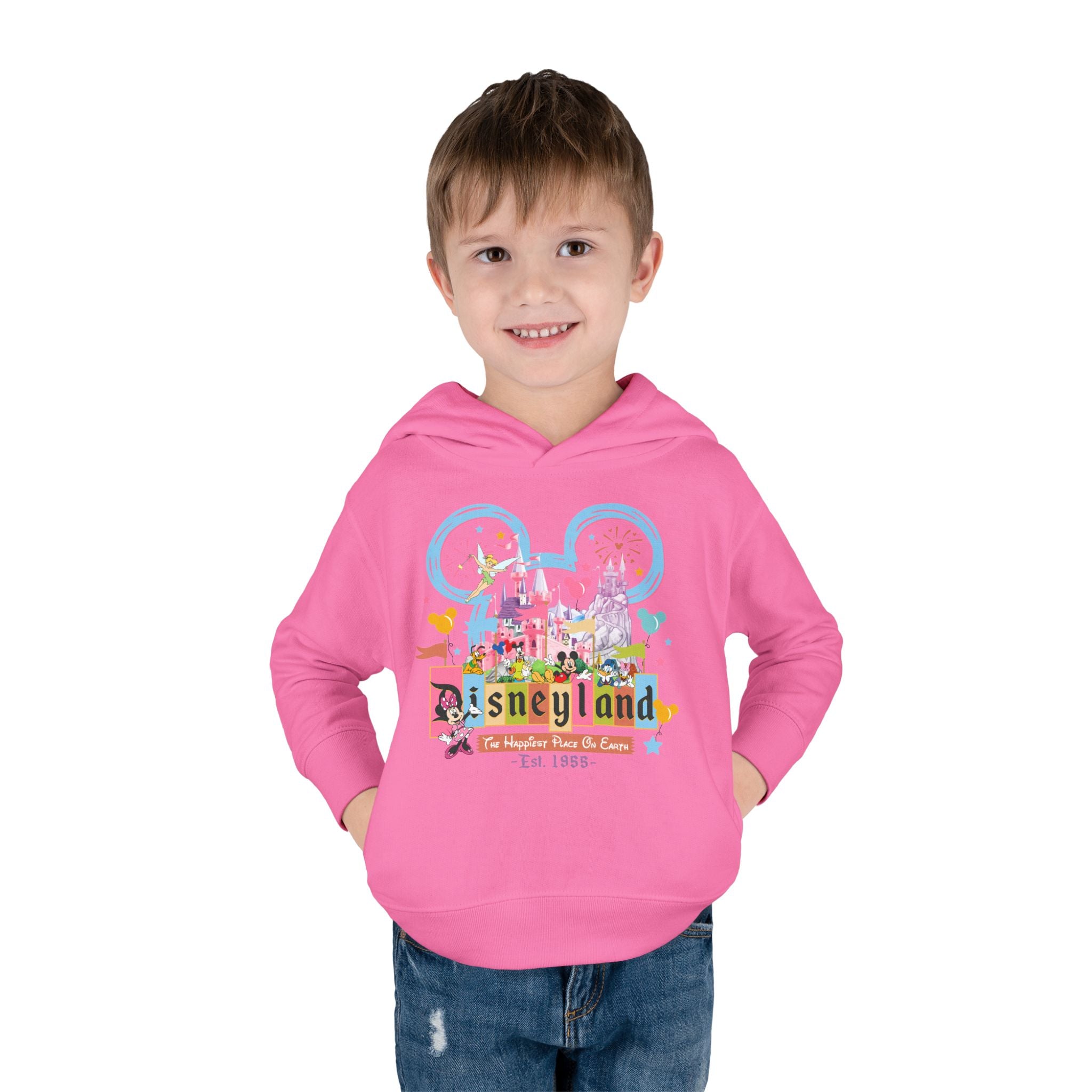 Disneyland Way Back Machine Castle Mickeee Ears Hoodie | Toddler Pullover