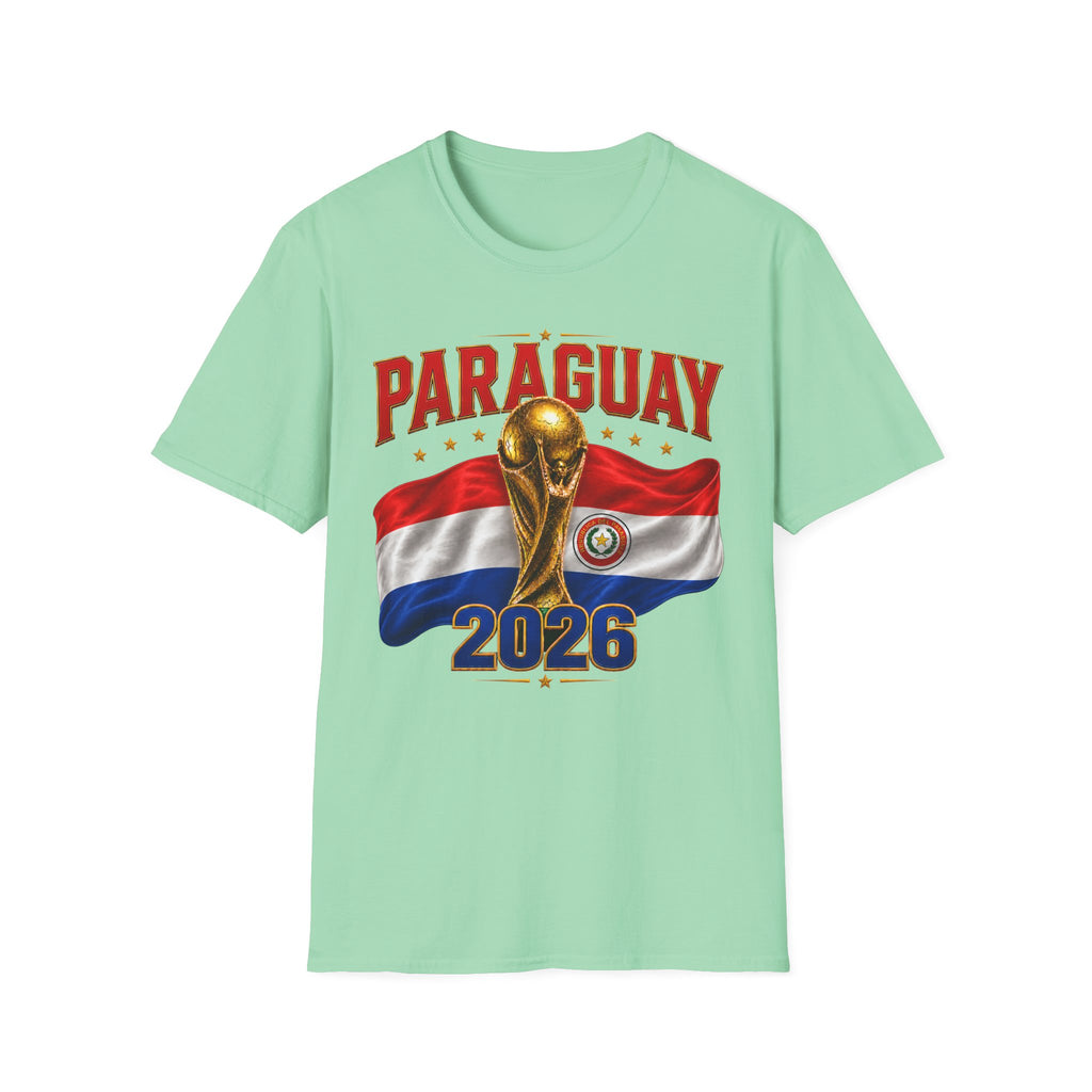 Paraguay 2026 World Cup T-Shirt — Fans Soccer Jersey Tee