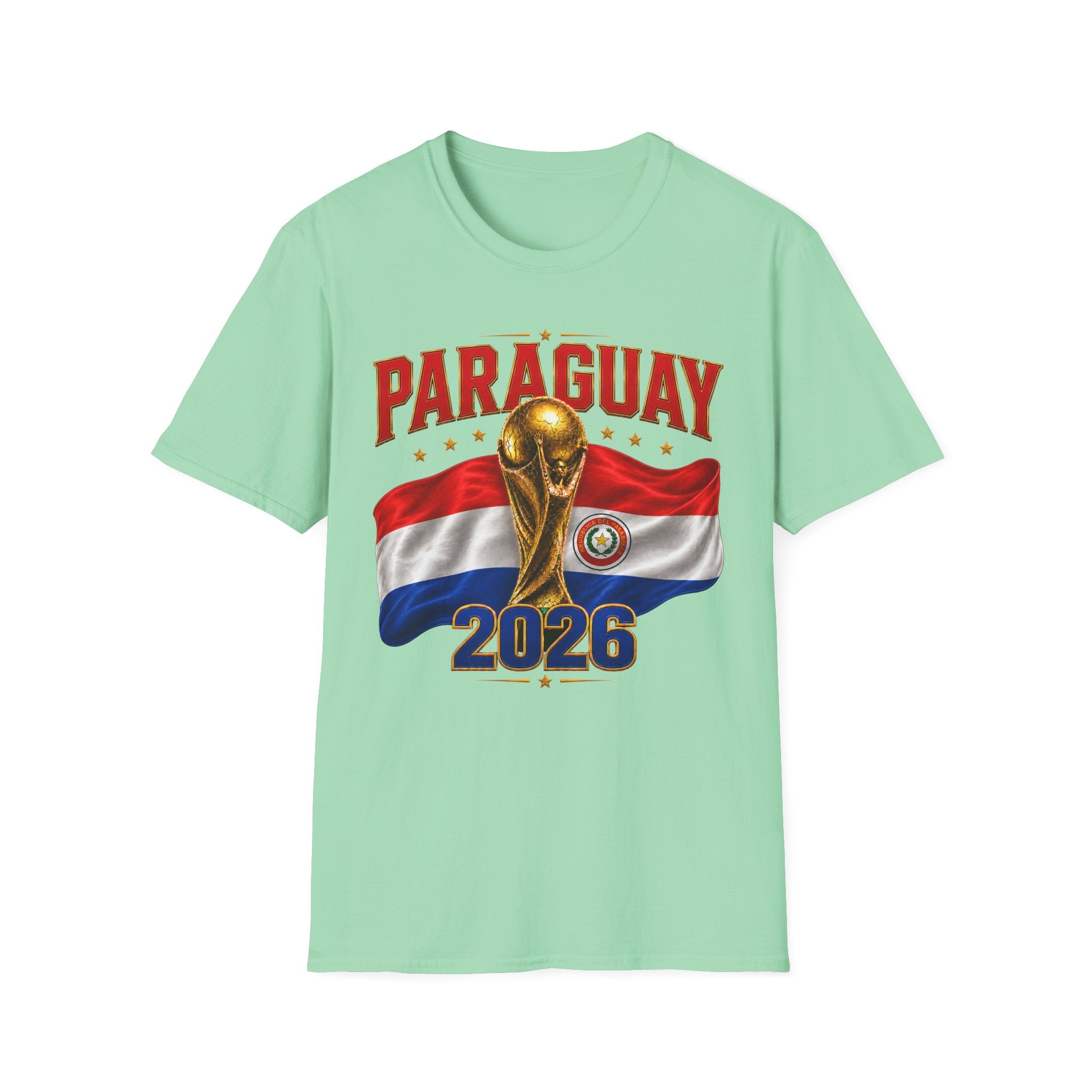 Paraguay 2026 World Cup T-Shirt — Fans Soccer Jersey Tee