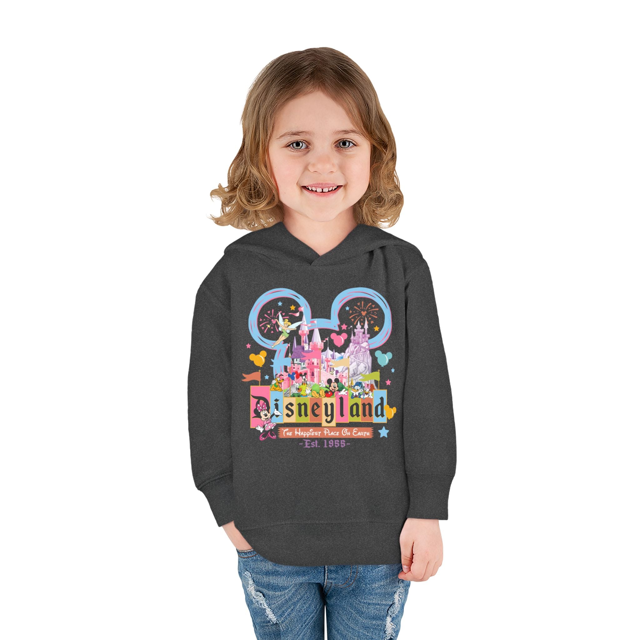 Disneyland Way Back Machine Castle Mickeee Ears Hoodie | Toddler Pullover