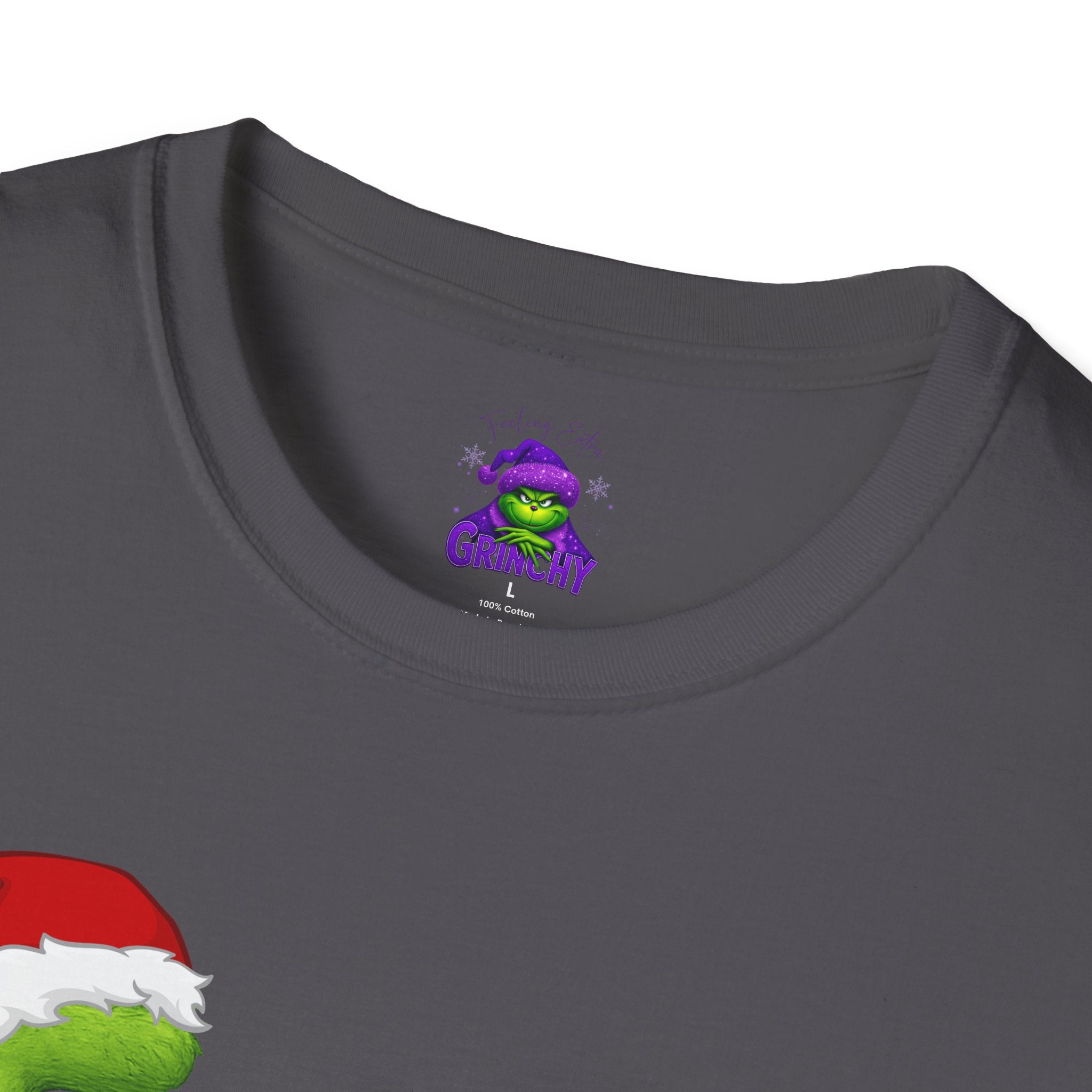 Eww, People T-Shirt | Funny Grinchy Santa Hat Holiday Tee