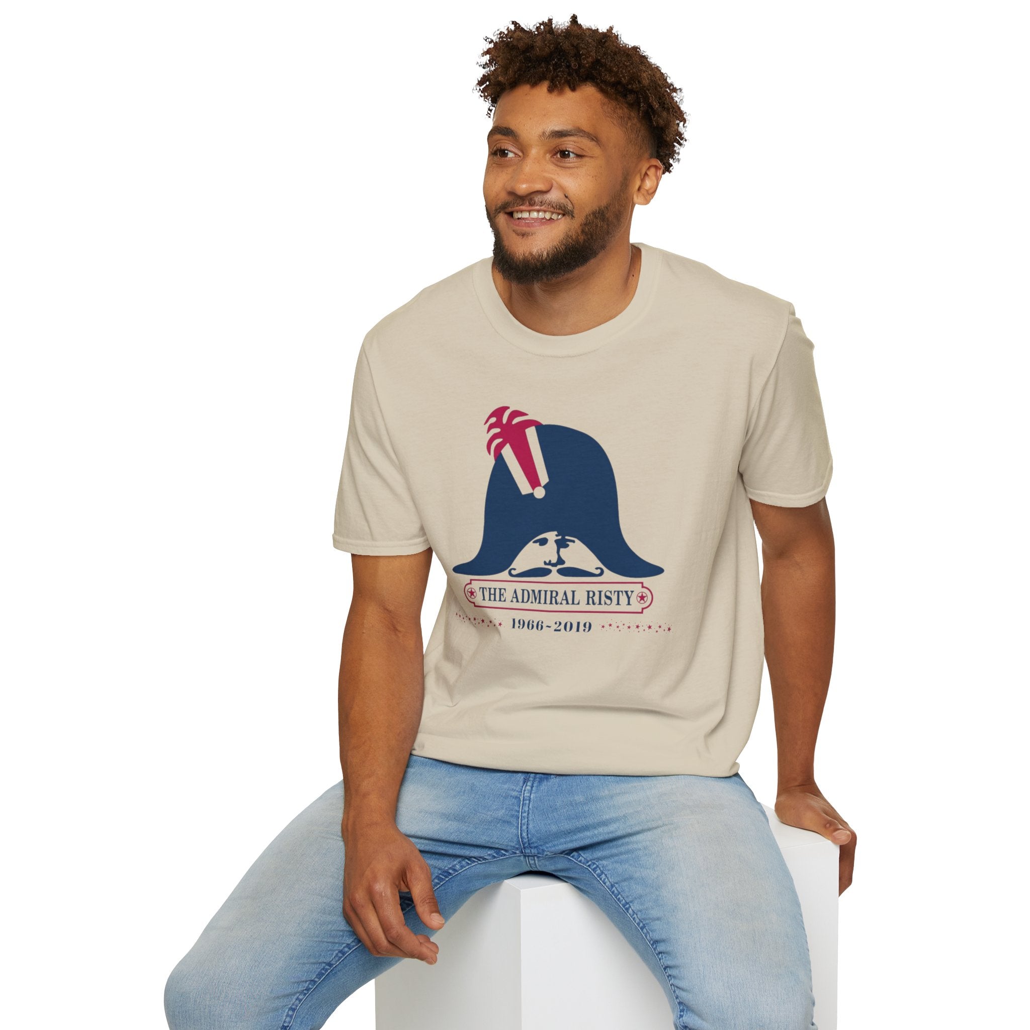 Admiral Risty Rancho Palos Verdes 1966 - 2019 Softstyle T-Shirt, Casual Wear, Gift for History Buffs, Unique Graphic Tee, Summer Essential