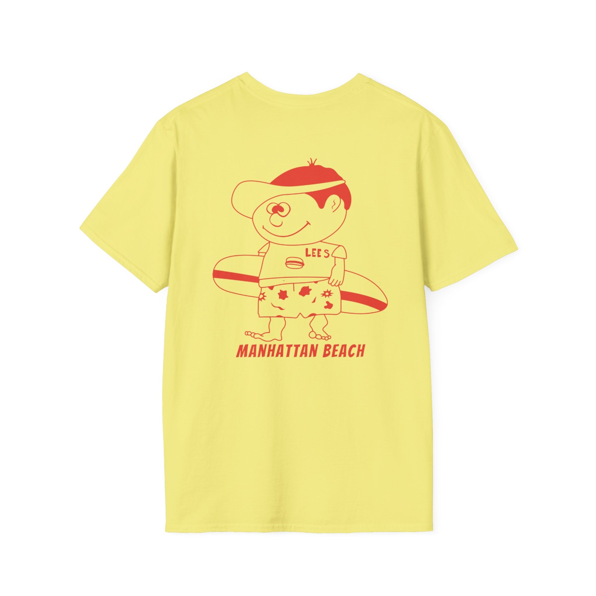 Greasy Lee's  Strand and Marine Old School T-Shirt | Manhattan Beach vintage surfer logo