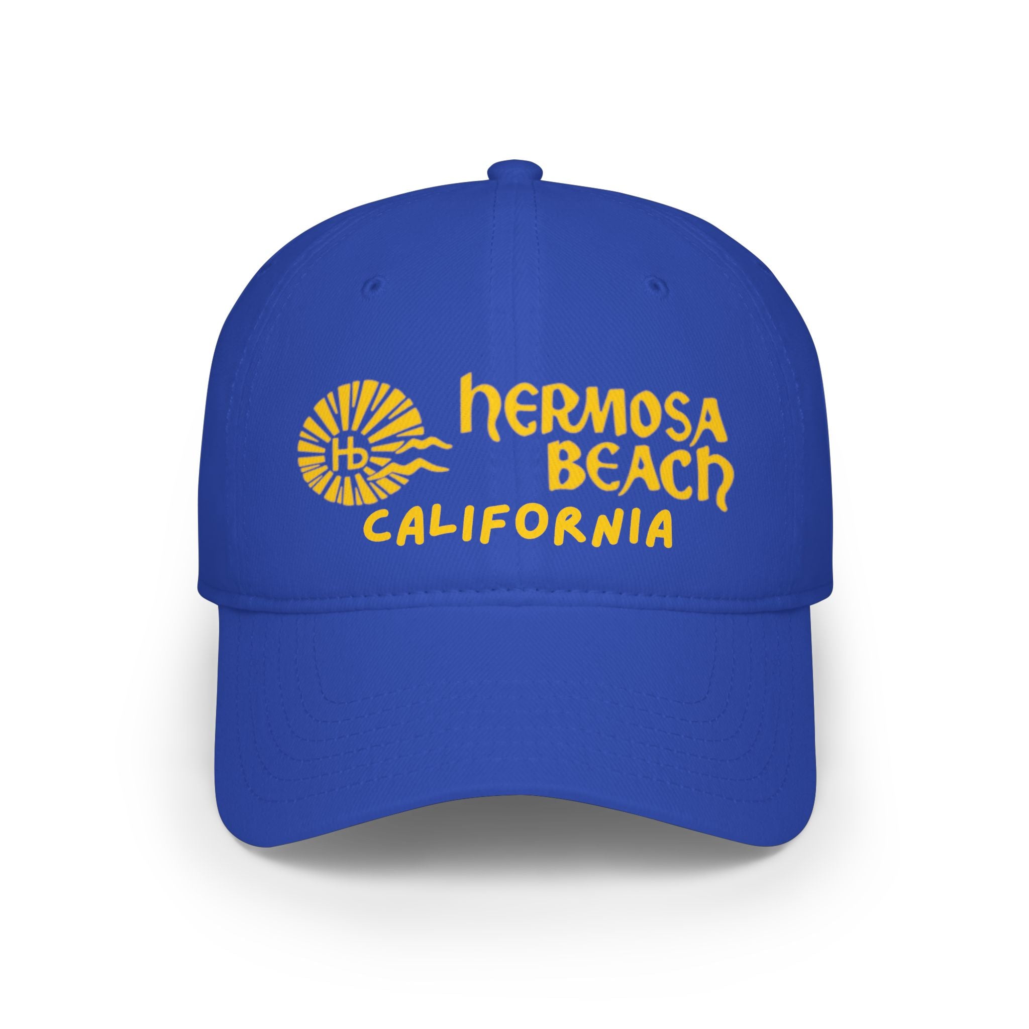 Hermosa Beach California Low Profile Baseball Cap