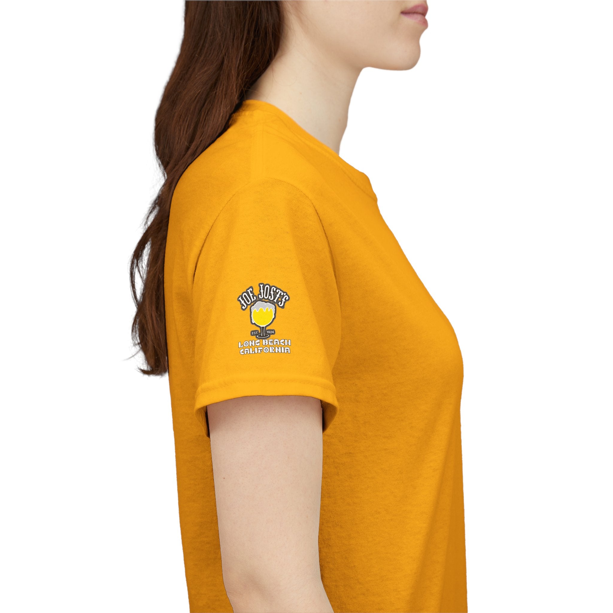 Joe Josts Long Beach California Men's and Woman's Heavy Cotton Tee - Printed 4 Areas