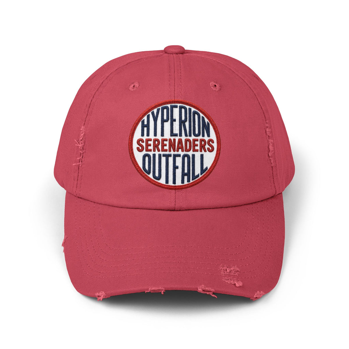 Distressed Cap — "Hyperion Outfall Serenaders" Manhattan Beach Patch Hat
