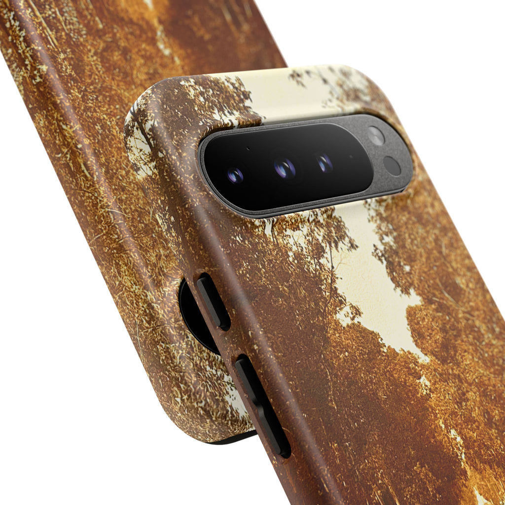 Phone Cases Manhattan Beach Rosecrans Ave Early 60's Tough Cases 90266 California, iPhone Samsung Google Pixel Protective Cover, Vintage
