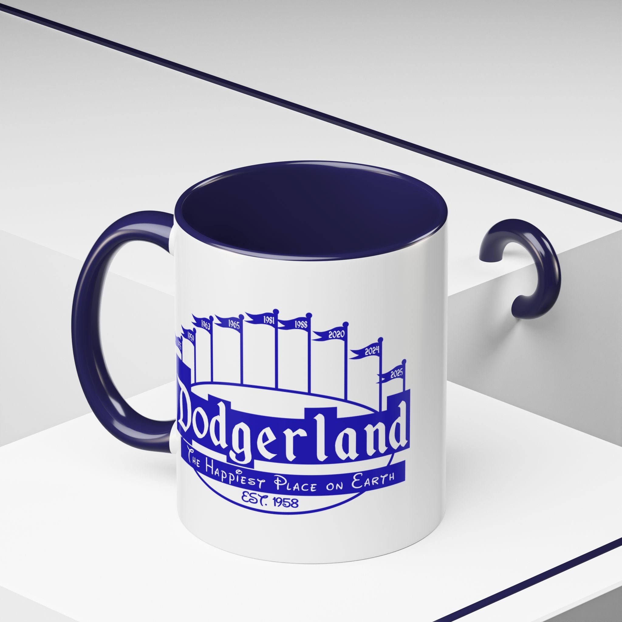 DodgerLAnd Logo Mug | Accent Coffee Mug 11oz or 15oz