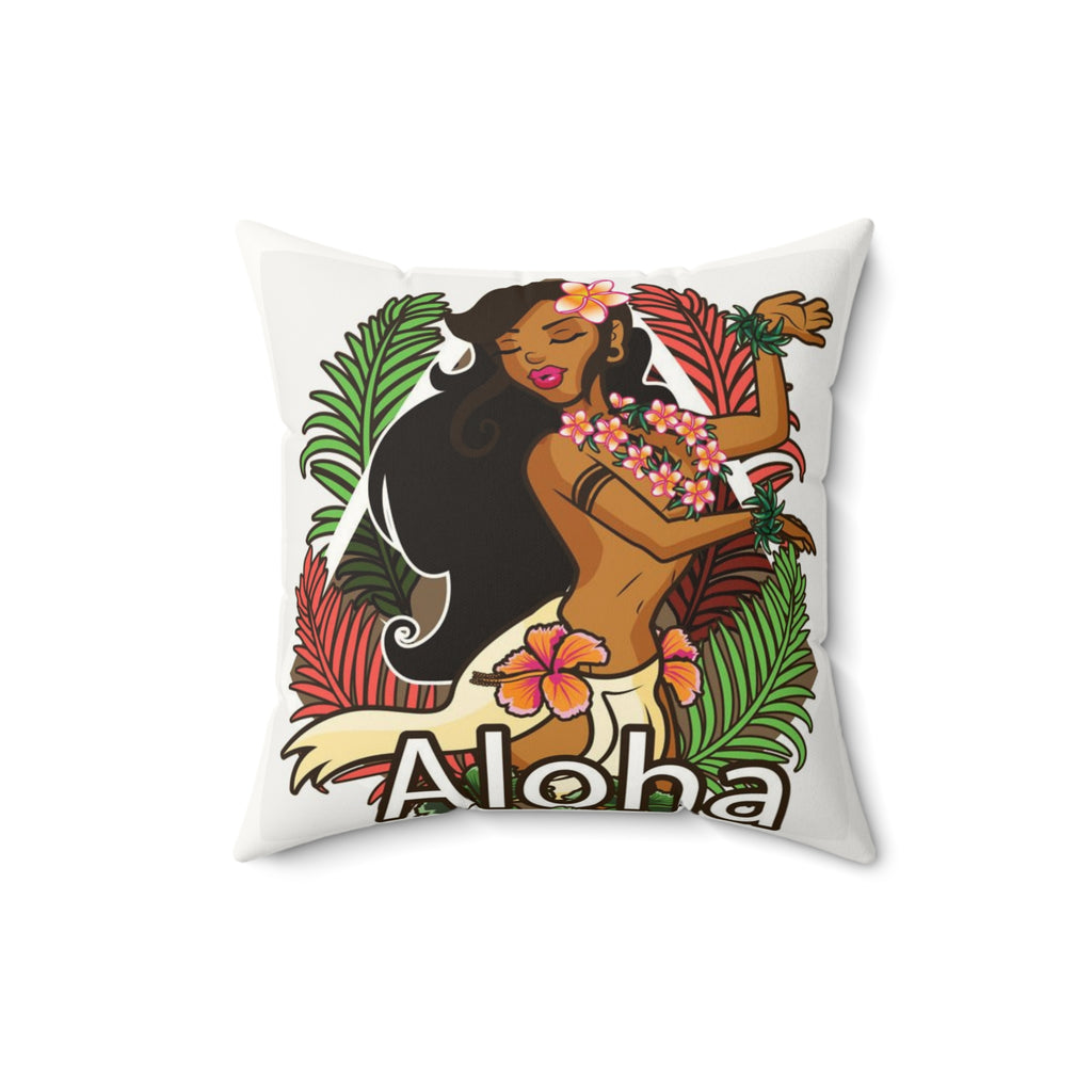 MAUI HAWAII  Fun Pillow - Faux Suede Square Pillow