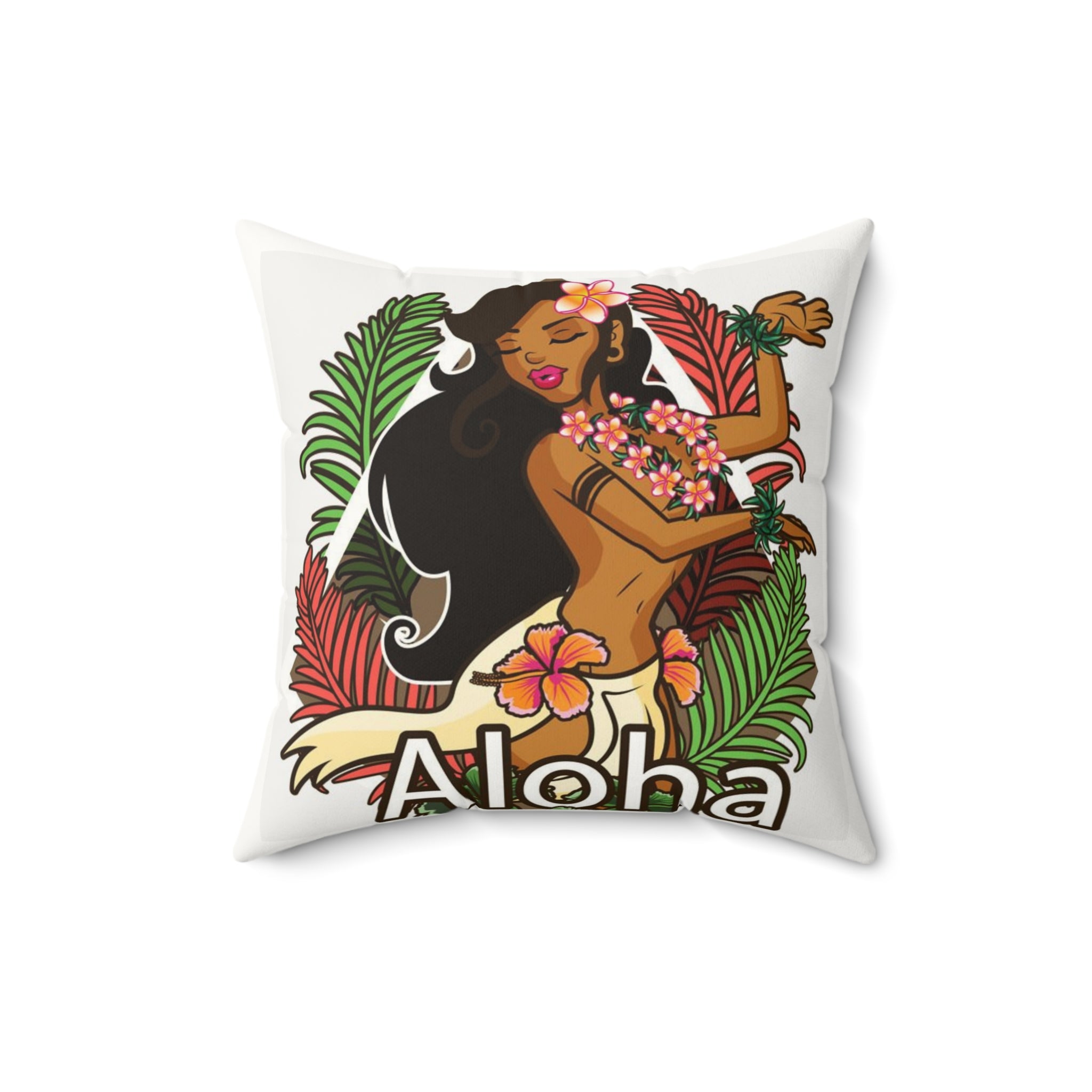 MAUI HAWAII  Fun Pillow - Faux Suede Square Pillow