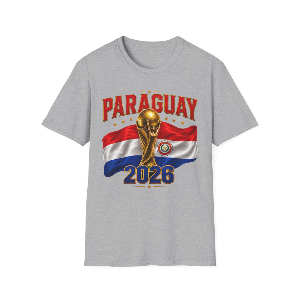 Paraguay 2026 World Cup T-Shirt — Fans Soccer Jersey Tee
