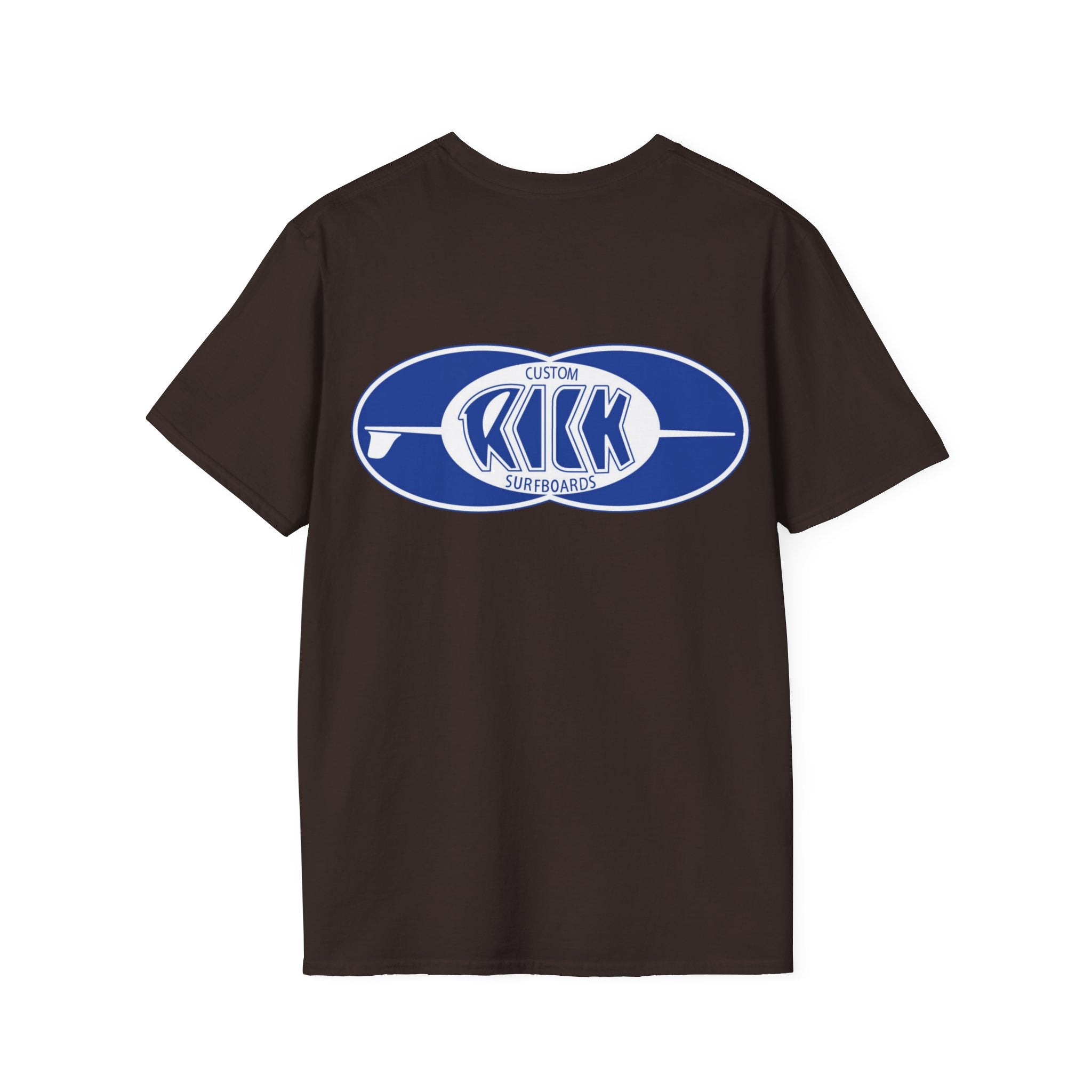 Rick Surfboards Graphic T-Shirt — Printed Front & Back (Multiple Colors)