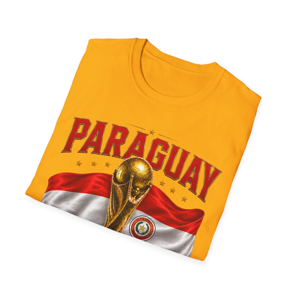 Paraguay 2026 World Cup T-Shirt — Fans Soccer Jersey Tee