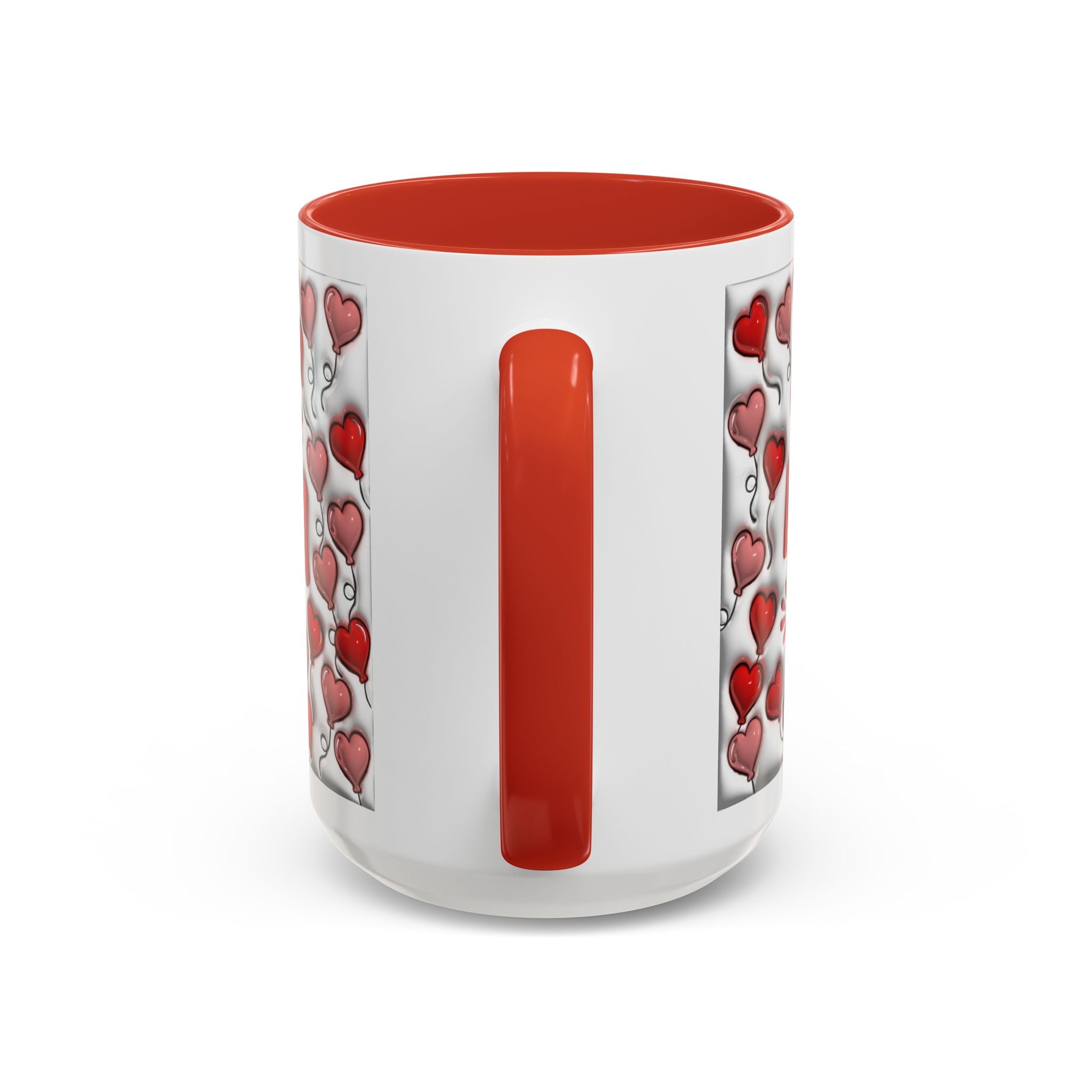 Best Mom Ever Valentines Day Hearts Accent Coffee Mug (11, 15oz)