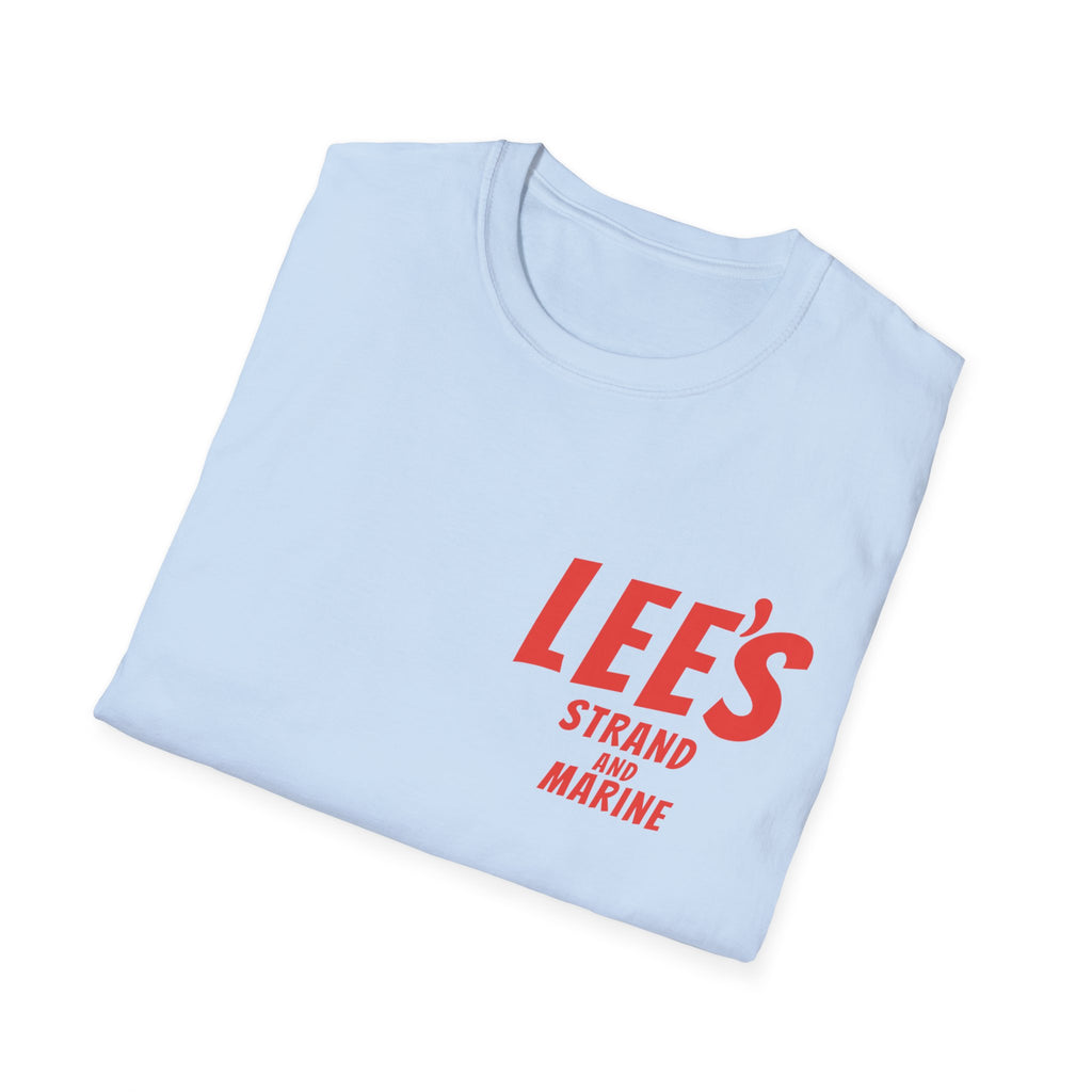 Greasy Lee's  Strand and Marine Old School T-Shirt | Manhattan Beach vintage surfer logo
