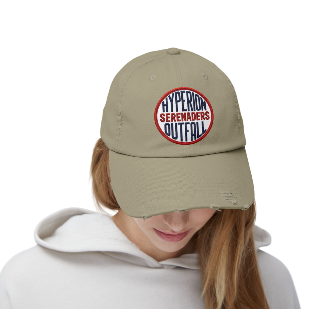 Distressed Cap — "Hyperion Outfall Serenaders" Manhattan Beach Patch Hat