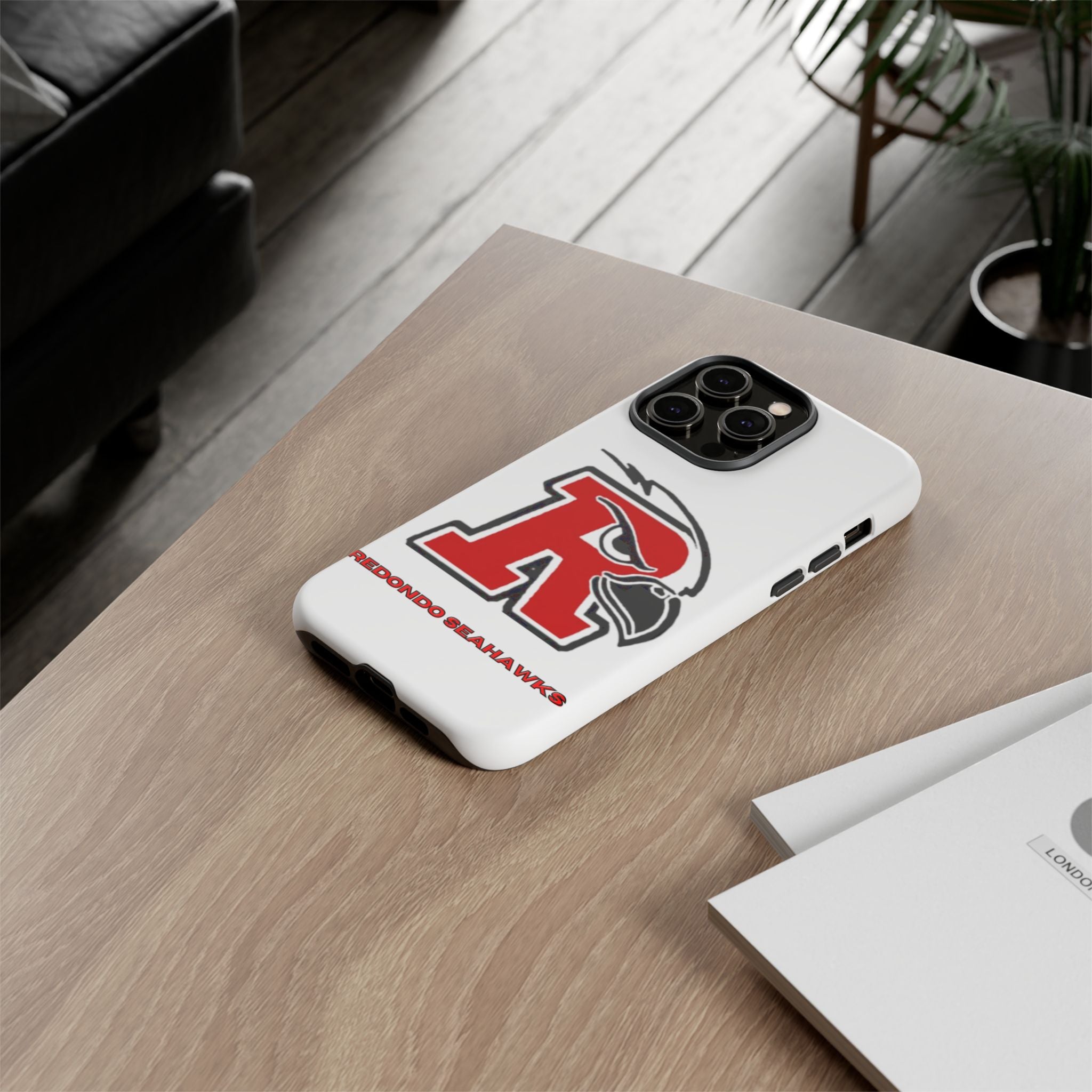 Redondo Union High School Redondo Beach California Tough Phone Cases - Protective Cover, Impact Resistant Shell, School Spirit Gift,