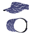 Nautical Sea Birds Sports Visor New