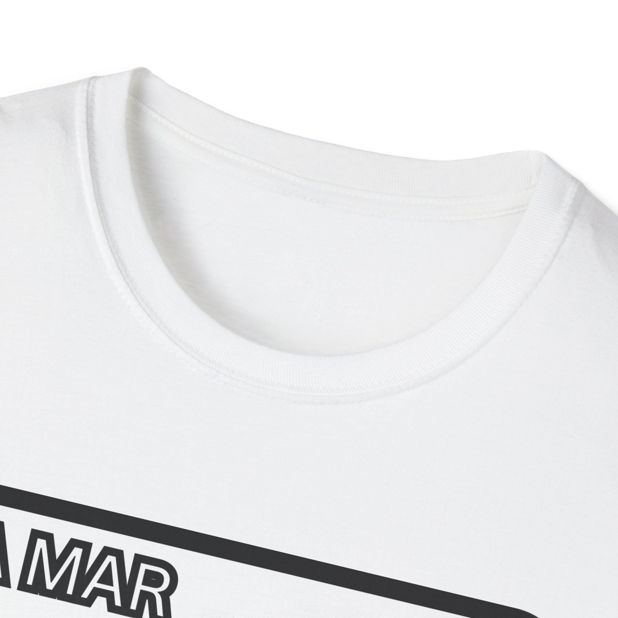 La Mar Theater Manhattan Beach  T-Shirt | Vintage Black & White Urban Graphic YKIYK
