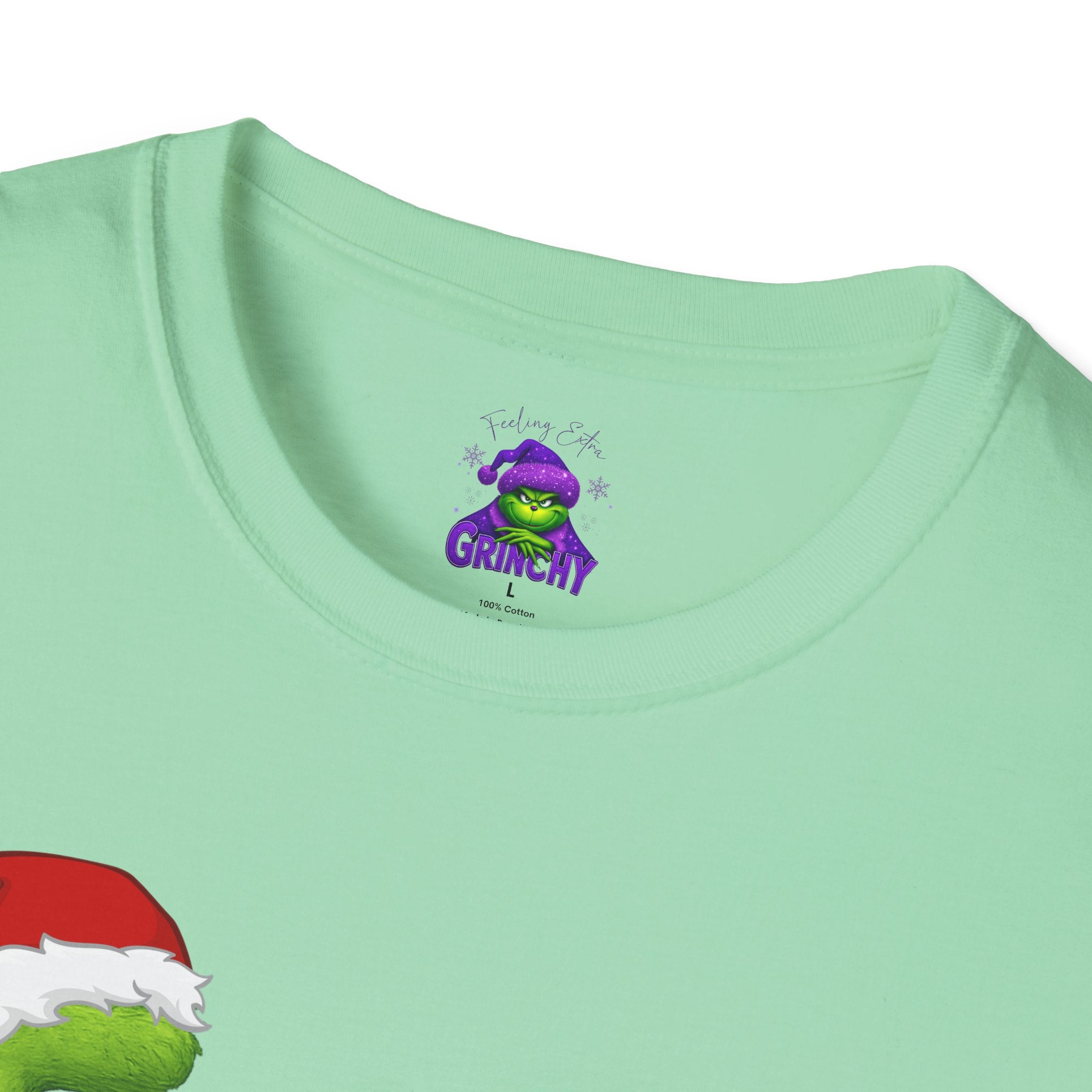 Eww, People T-Shirt | Funny Grinchy Santa Hat Holiday Tee