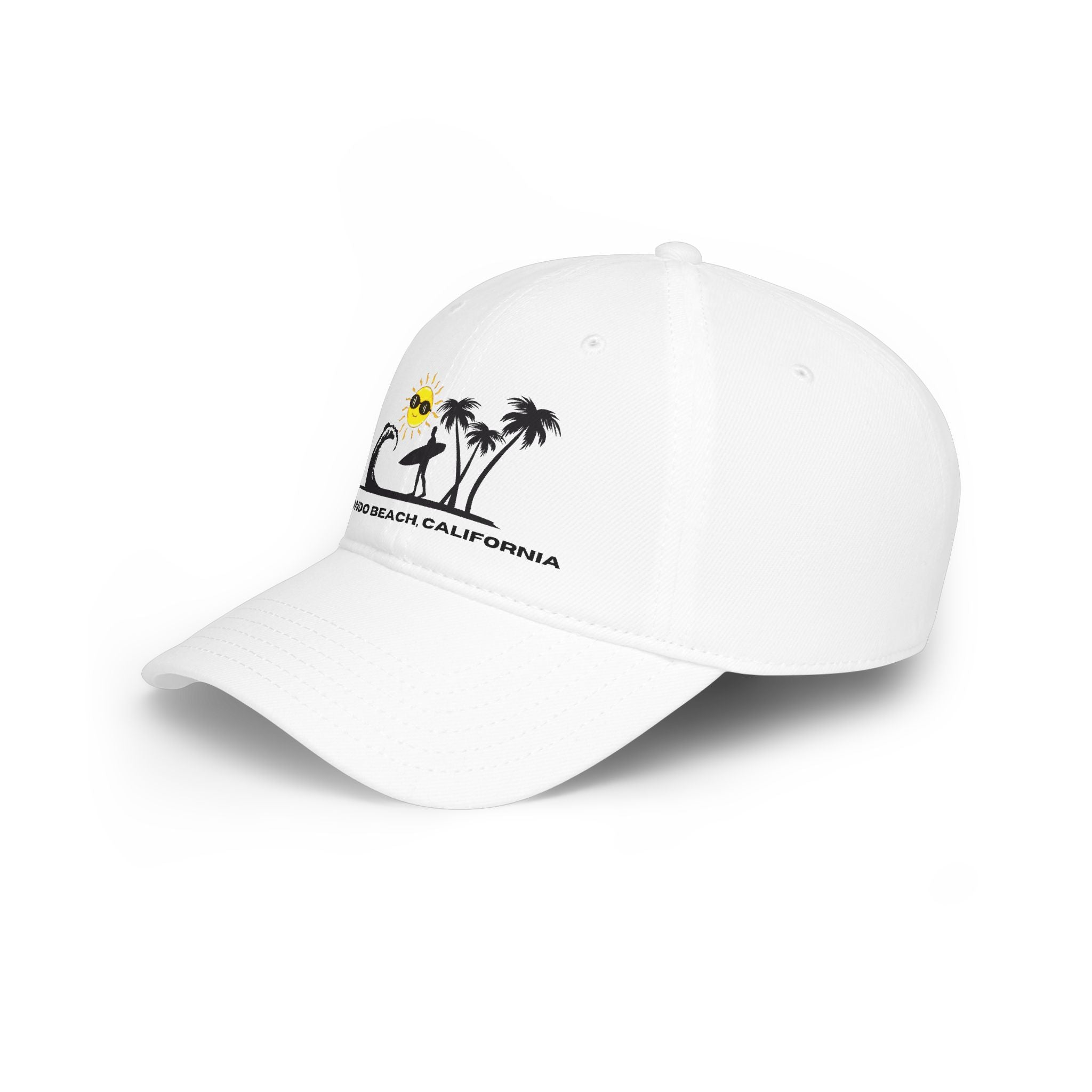 Redondo Beach California Low Profile Baseball Cap