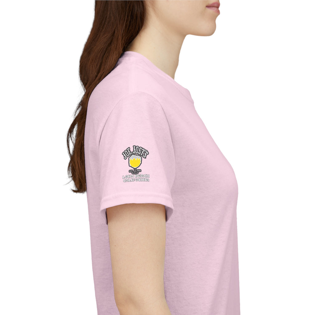 Joe Josts Long Beach California Men's and Woman's Heavy Cotton Tee - Printed 4 Areas